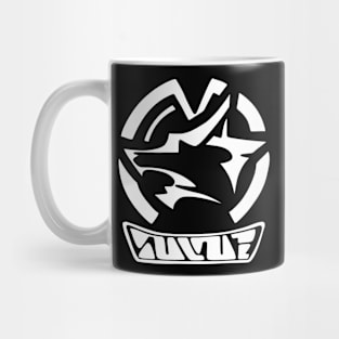 wolf silver Mug